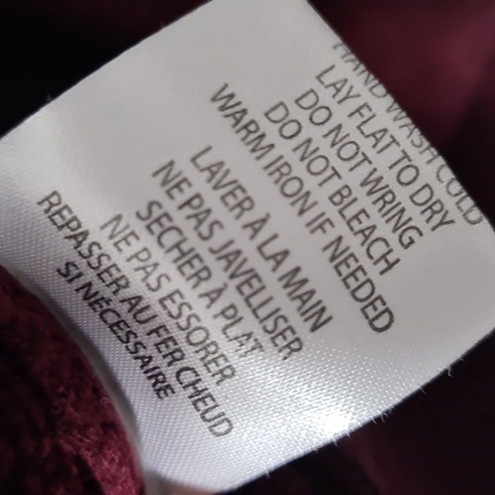 🟡Maroon  Cardigan - Picture 5 of 6